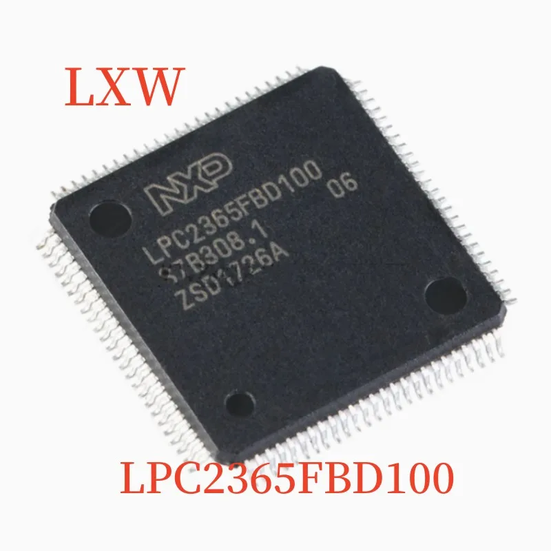 10pcs LPC2365FBD100 LQFP-100 256KB Flash MCU Single Chip New