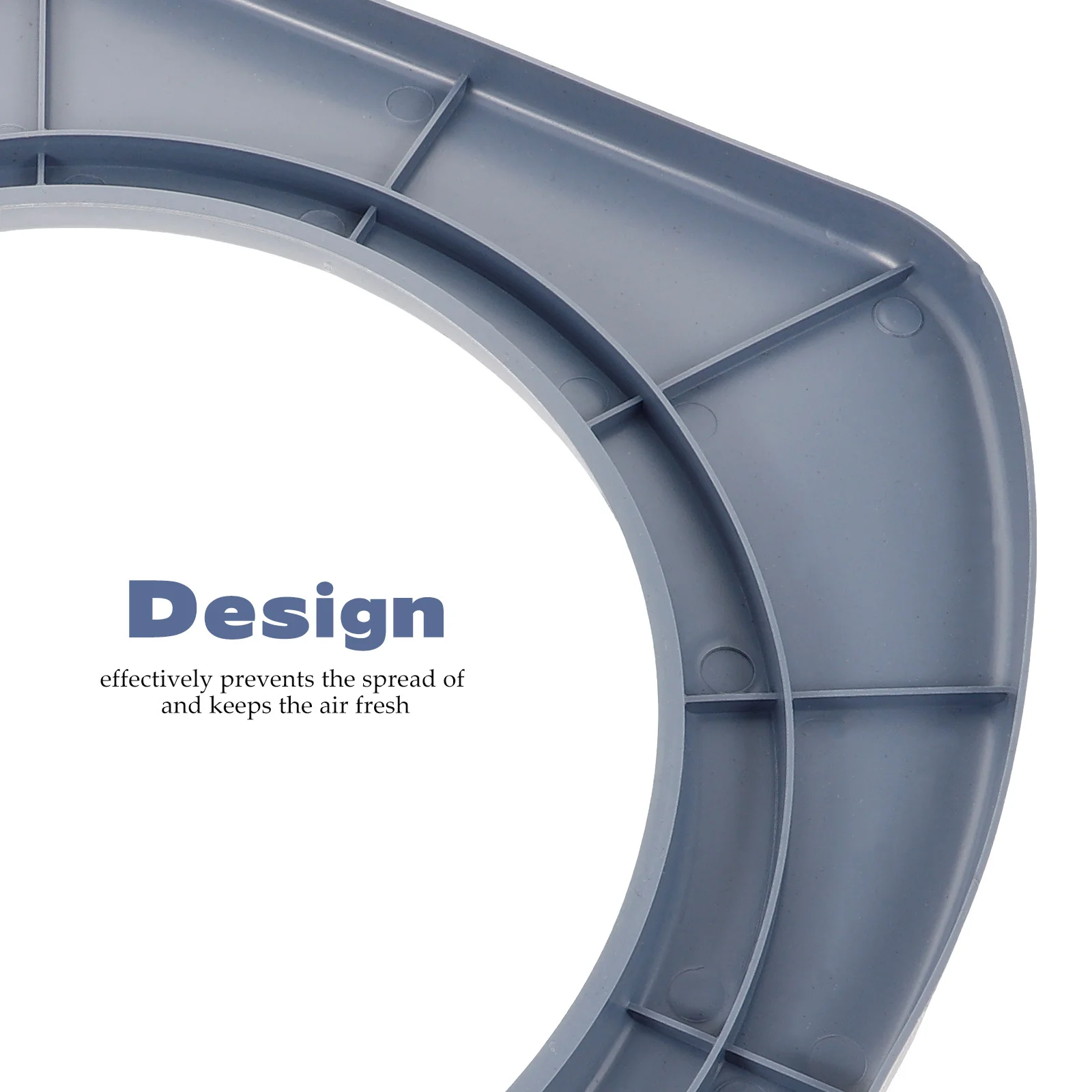 

Household Toilet Seat Cushion PVC Soft Comfortable Washable Toilet Seat Cover Pad Bathroom Mat Bathroom Supplies