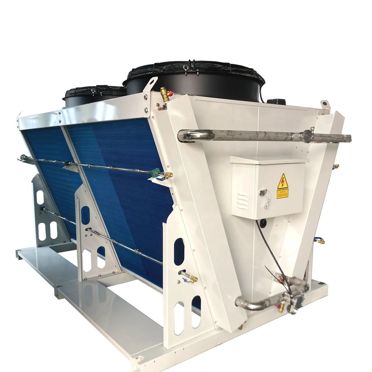 YKF 200Kw Dry Cooling Tower Aluminum Fin Industrial Heat Exchanger Water Saving Dry Cooler Cooling Machine Radiator