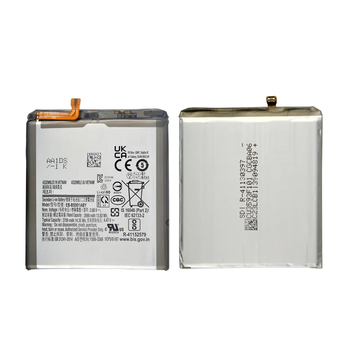 Brand New EB-BS901ABY 3700mAh High Quality Replacement  Battery For Samsung Galaxy S22 image 4