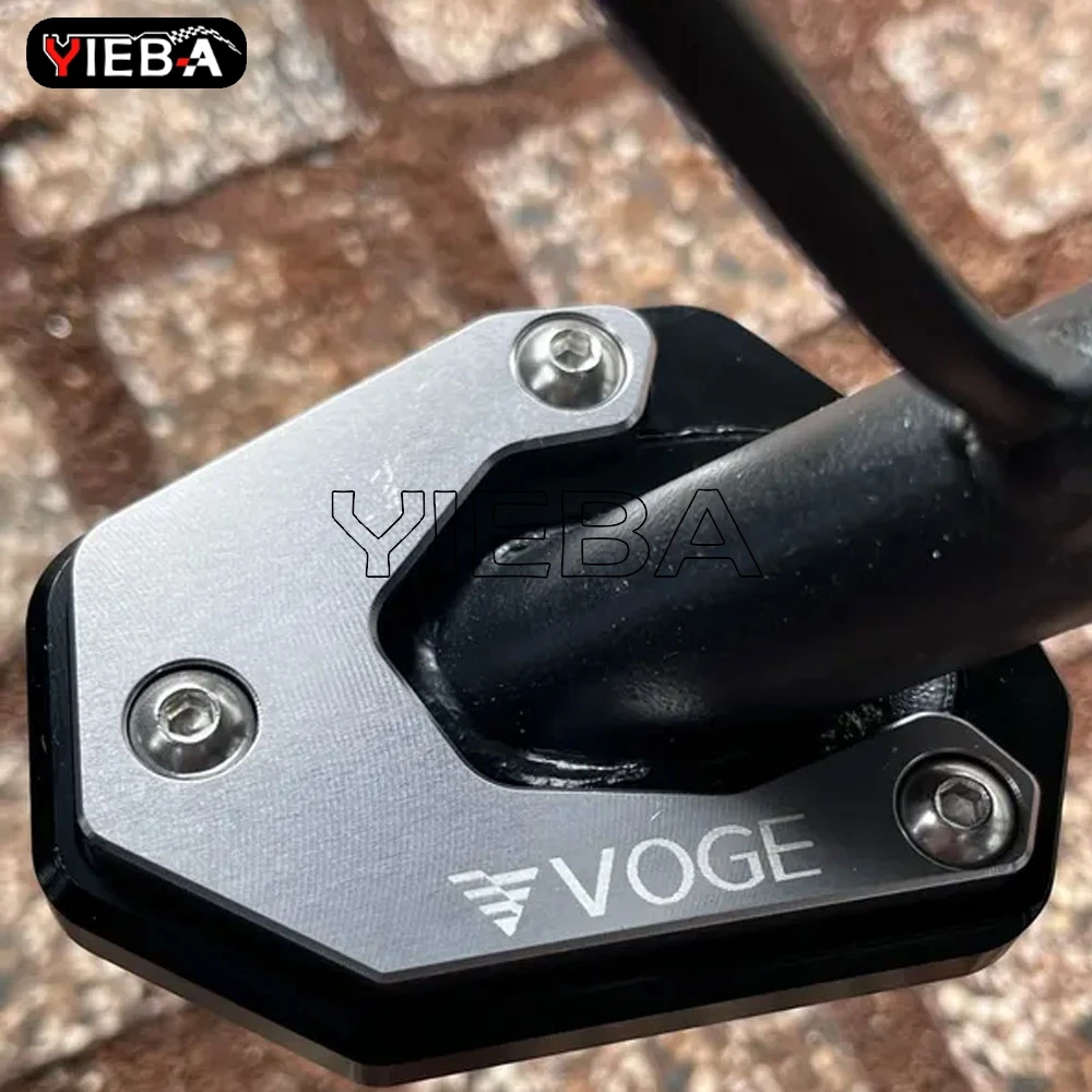 

For LONCIN Accessories VOGE 650DS 500DS LX500R 350AC 500R 350 500 650 AC DS Side Stand Enlarger Plate Kickstand Extension Pad