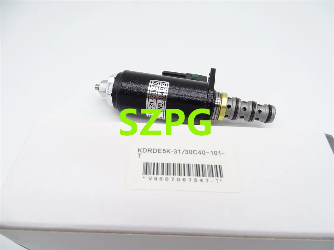 

SK200-5/6 KDRDE5K-31/30C40-101 YN35V00019F1 Электромагнитный клапан пропорционального экскаватора 12 В