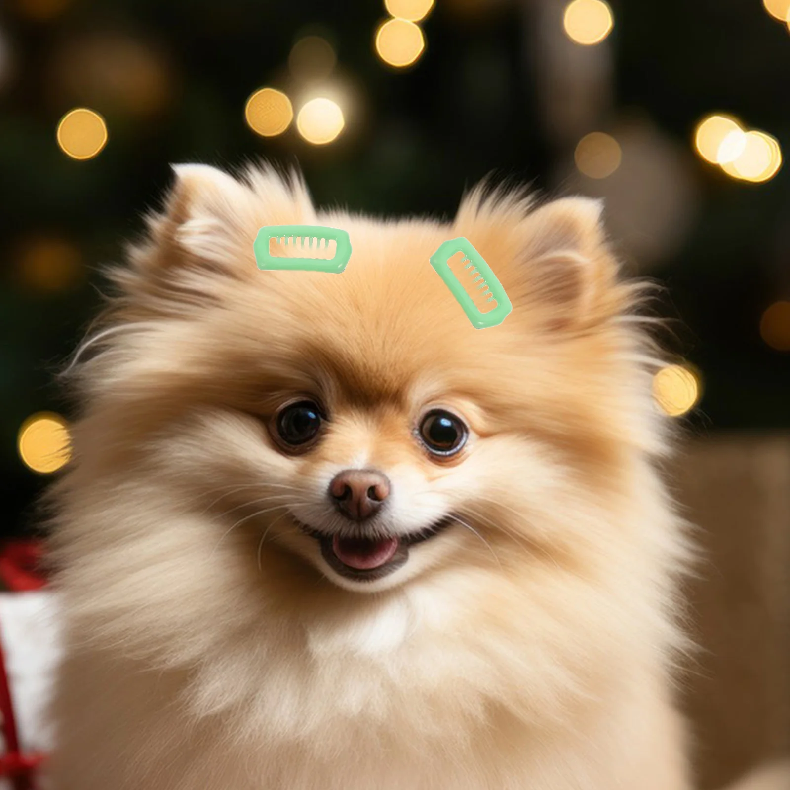 

5pcs Dog Headwear Hair Clips Cute Pet Grooming Barrettes ABS Material Decorative Snap For Small Dogs Cats Pet Accessories