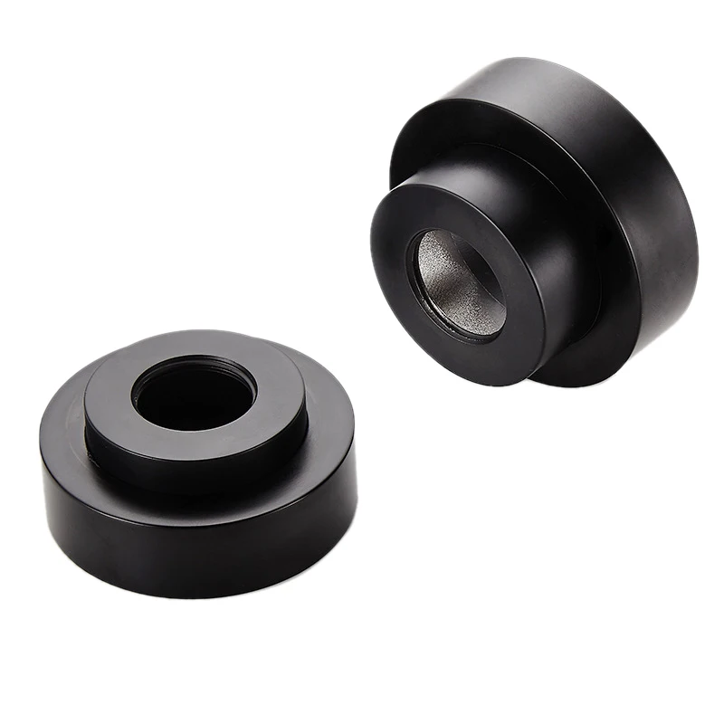 Imagem -06 - Kit de Fixação de Chuveiro para Torneira do Banheiro Equipamento de Tubulação de Água Cobre Tampa Decorativa Galvanoplastia-preto Acessórios 1pc
