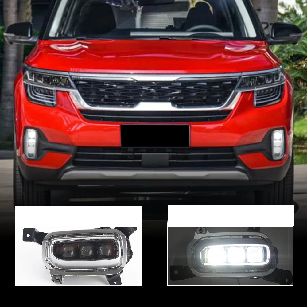 

LED front Daytime Running Light for kia seltos kx3 2020 2021 Korean version