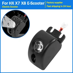 Headlight Front for HX X7 Electric Scooter Lamp Element Decoration Lighting Lightweight KickScooter Folding LED Light Parts