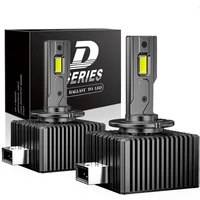2 uds 30000LM D1S D3S faro 35W D2S D2R D4S D4R D5S D8S lámparas LED Canbus bombilla de luces LED para luces de coche 6000K Plug & Play