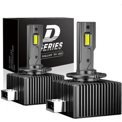 2PCS 30000LM D1S D3S Headlight 35W D2S D2R D4S D4R D5S D8S LED Canbus Lamps Auto LED Lights Bulb For Car Lights 6000K Plug&Play