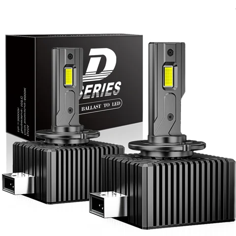 2 pçs 30000lm d1s d3s farol 35w d2s d2r d4s d4r d5s d8s led canbus lâmpadas auto luzes led lâmpada para luzes do carro 6000k plug & play