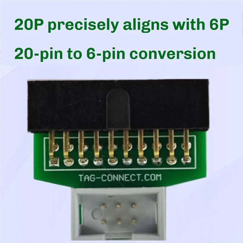 Per scheda adattatore da Cortex a TC2030-IDC ARM20-CTX Accessori convertitori da 20 pin da 20 pin a 6P 2,54 mm