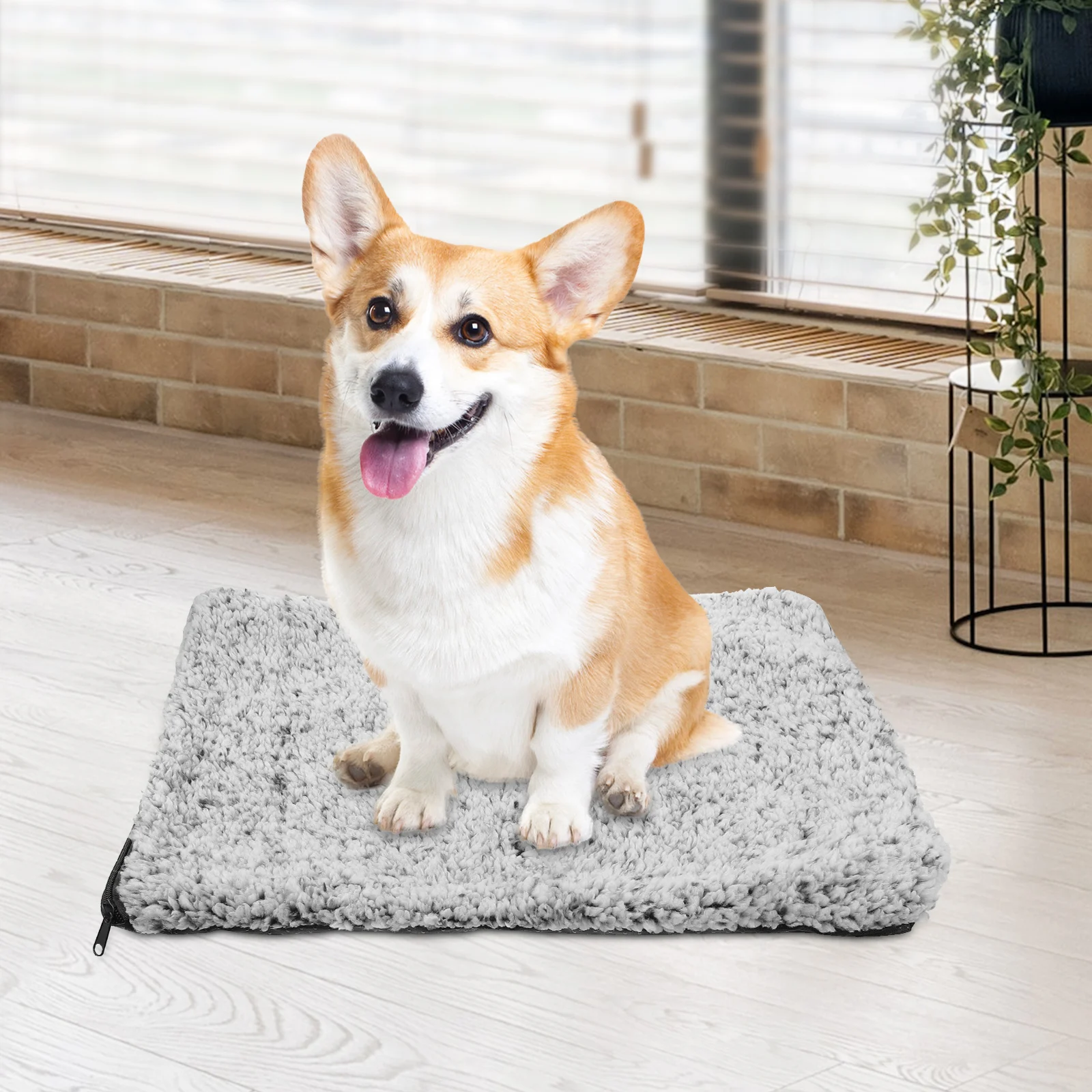 

Heated Cat Bed Thermal Pet Pad Warm Blanket for Outdoor Cats Mother Pink Portable Dog Cage Soft Cushion Winter Insulation Mat