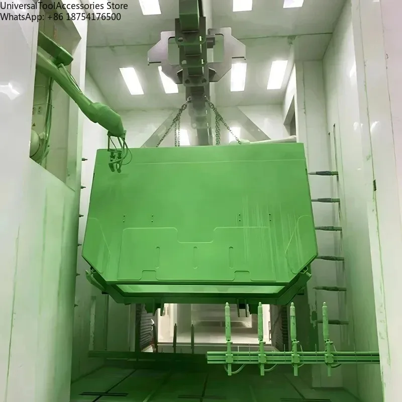Metal Coating Machinery Self-unloading Container Surface Treatment Automatic Powder Coating Production Line