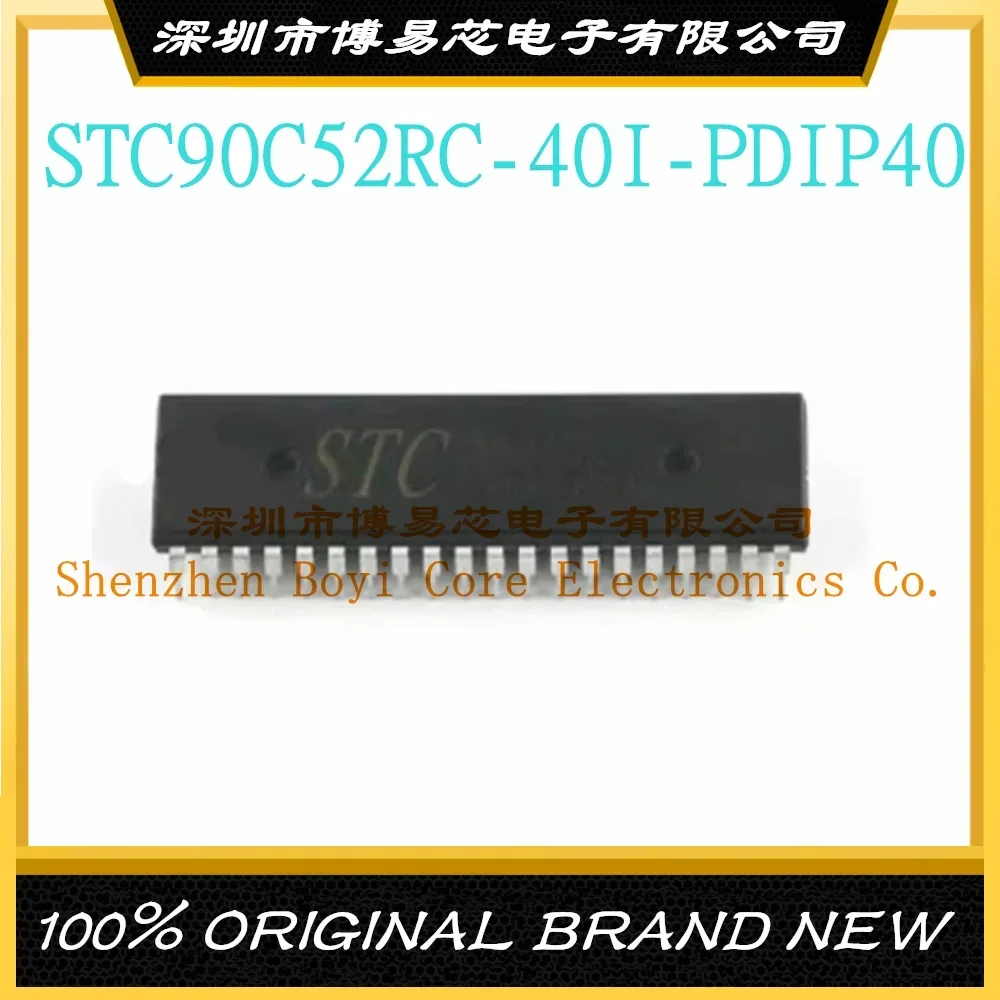 

STC90C52RC-40I-PDIP40 New Original Genuine