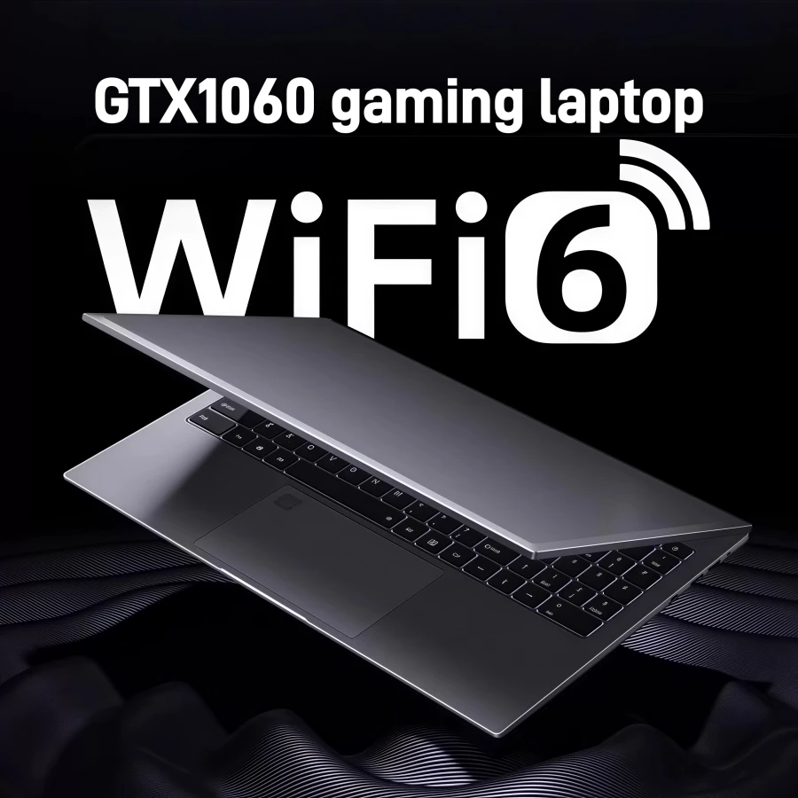 15,6 "intel N95 GTX1060 portátiles para juegos ordenador portátil pc 32GB DDR4 1TB SSD portátil Gamer Windows11 teclado retroiluminado