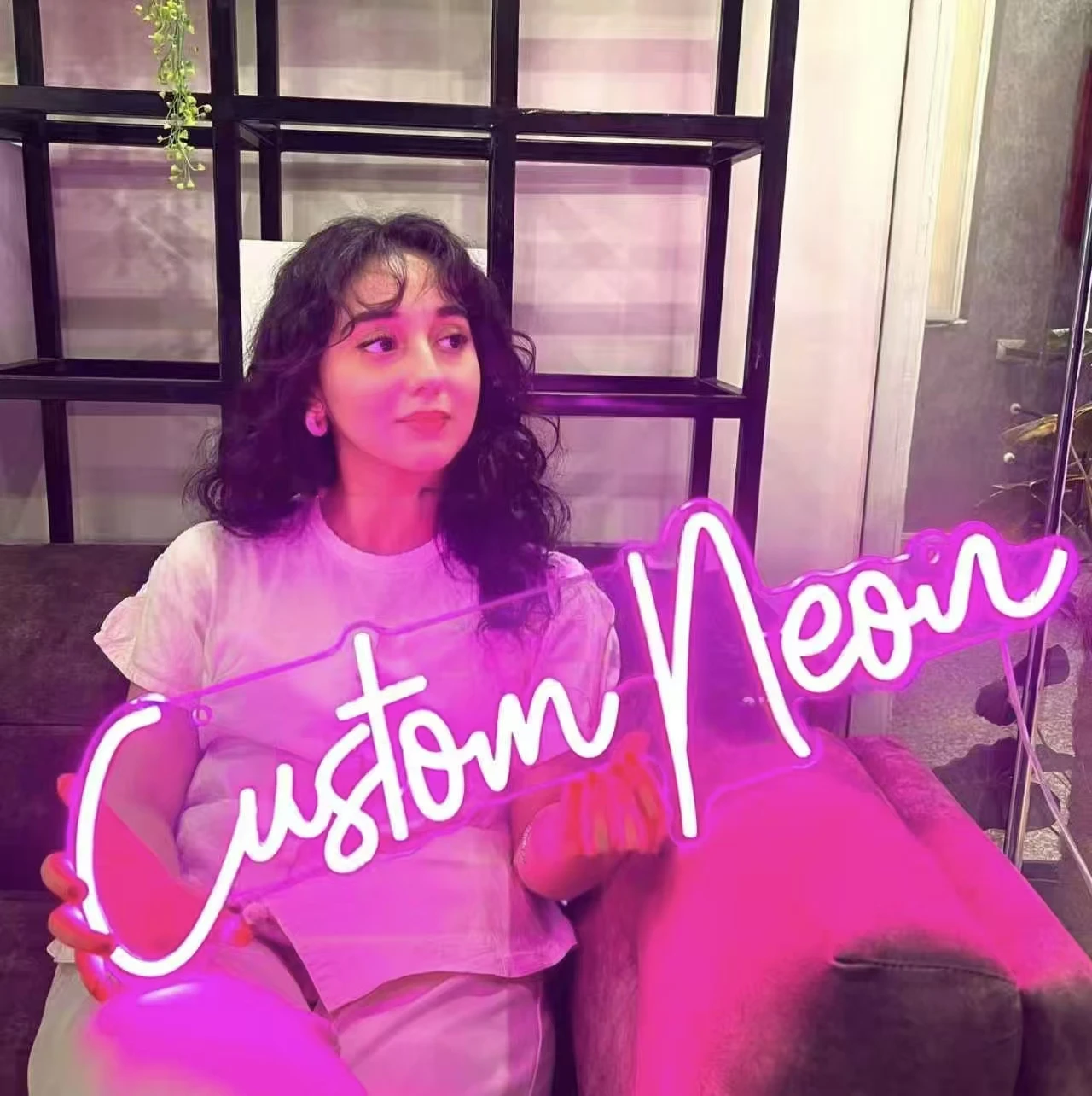 

Custom Neon Sign Personalized LED Neon Light Acrylic Wall Decor for Wedding Birthday Party Game Room Office Business Logo Name P