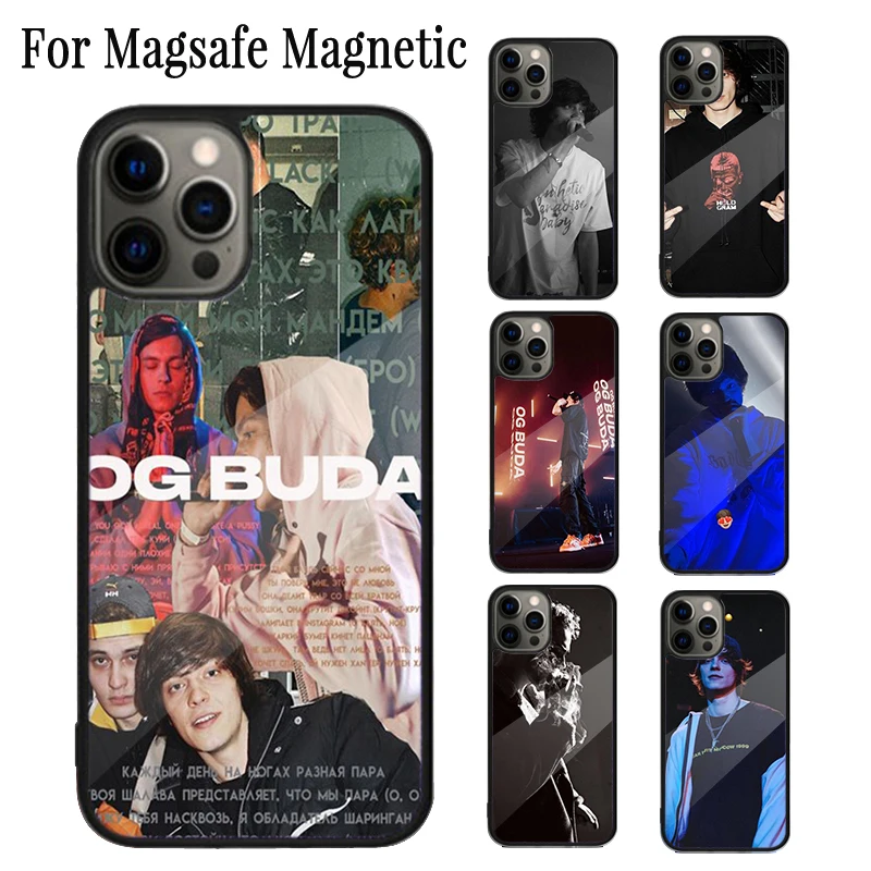 Og Buda Russia Magnetic Phone Case Coque For iPhone 16 15 14 Plus 13 12 Mini 11 Pro Max Magsafe Wireless Charging Cover