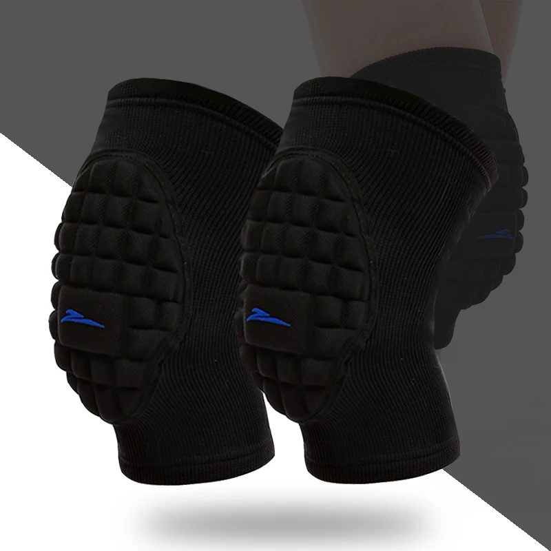 1 para ochraniacze na kolana do tańca antykolizyjnego klęcząca orteza stawu skokowego kolanach do koszykówki siatkarski sportowy ściągacz na kolano do piłki nożnej