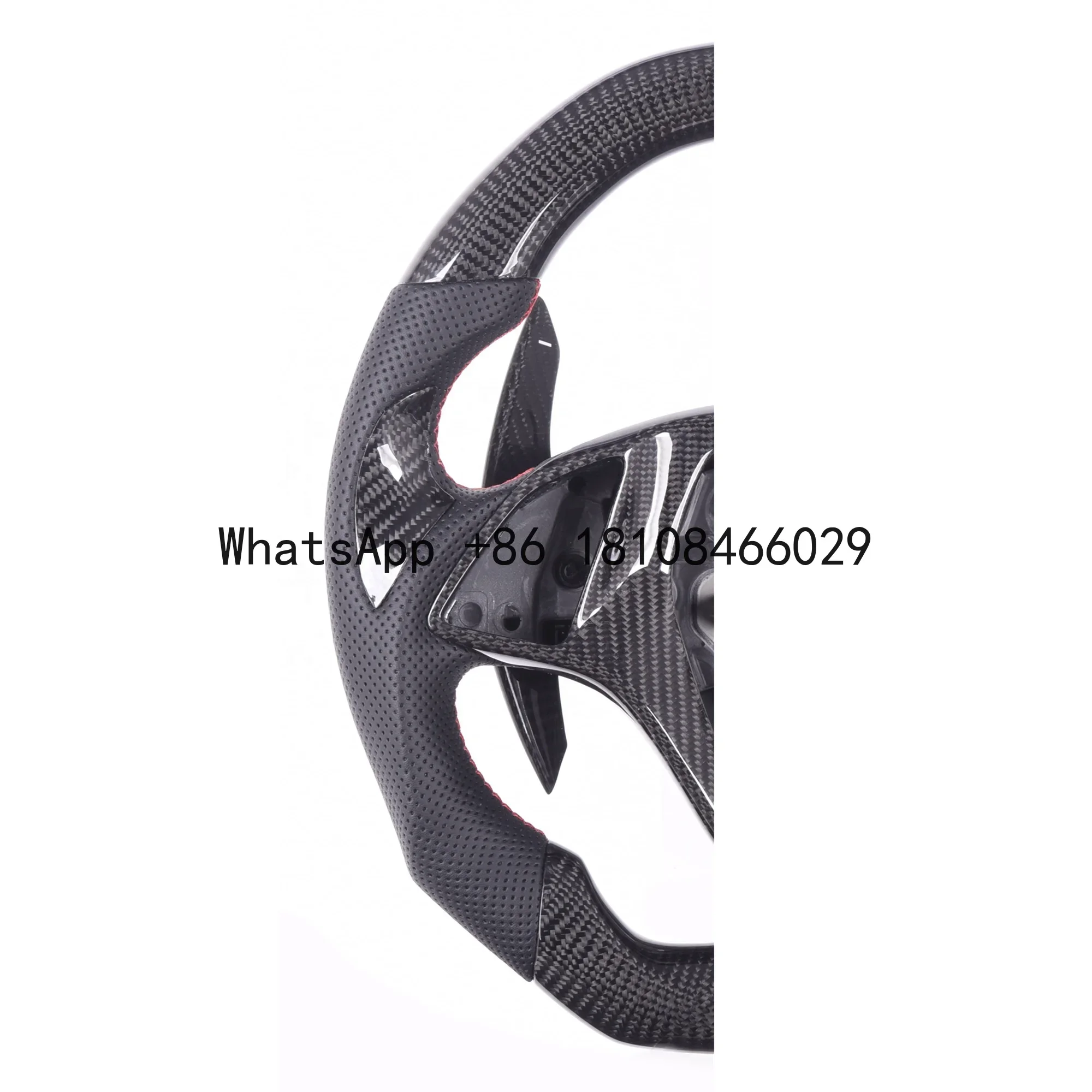 Ever-Carbon Racing ECR Custom Design Car Steering Wheel Carbon Fiber Steering Wheel For Chevrolet Corvette C7