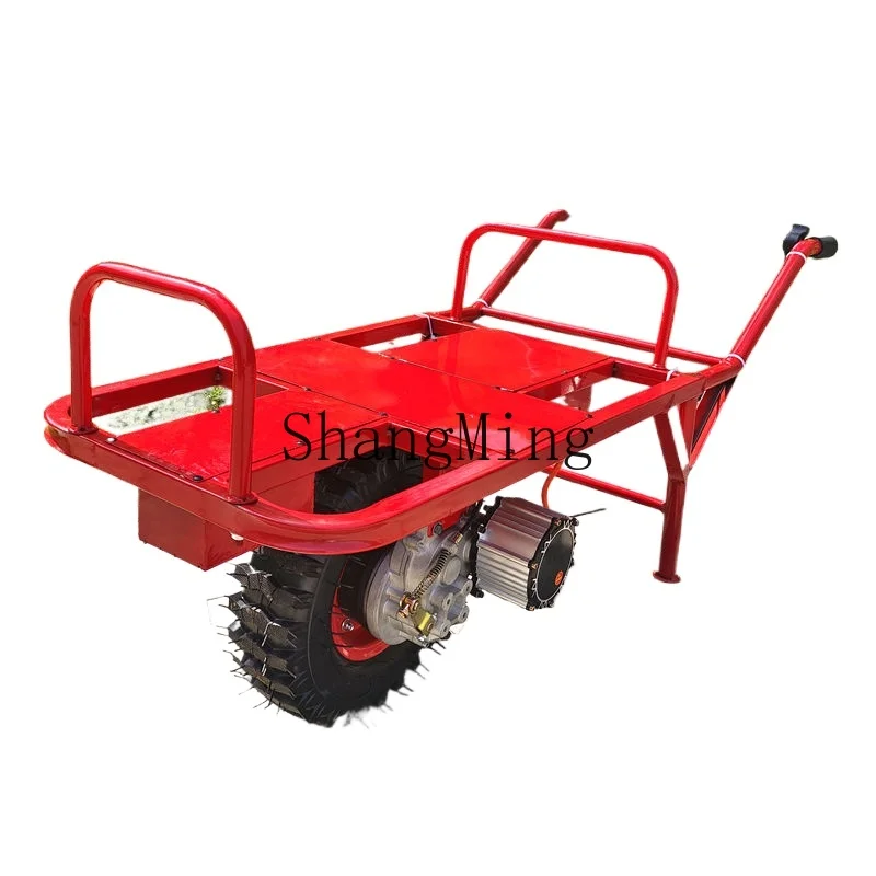 

HJ electric chicken bus agricultural electric unicycle single wheel cart climbing battery ferry orchard transportation