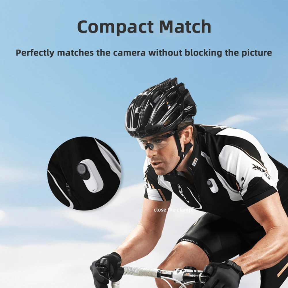 Insta360 GO3/3S용 앞유리 스포츠 카메라 소음 감소 방풍 스폰지 액세서리