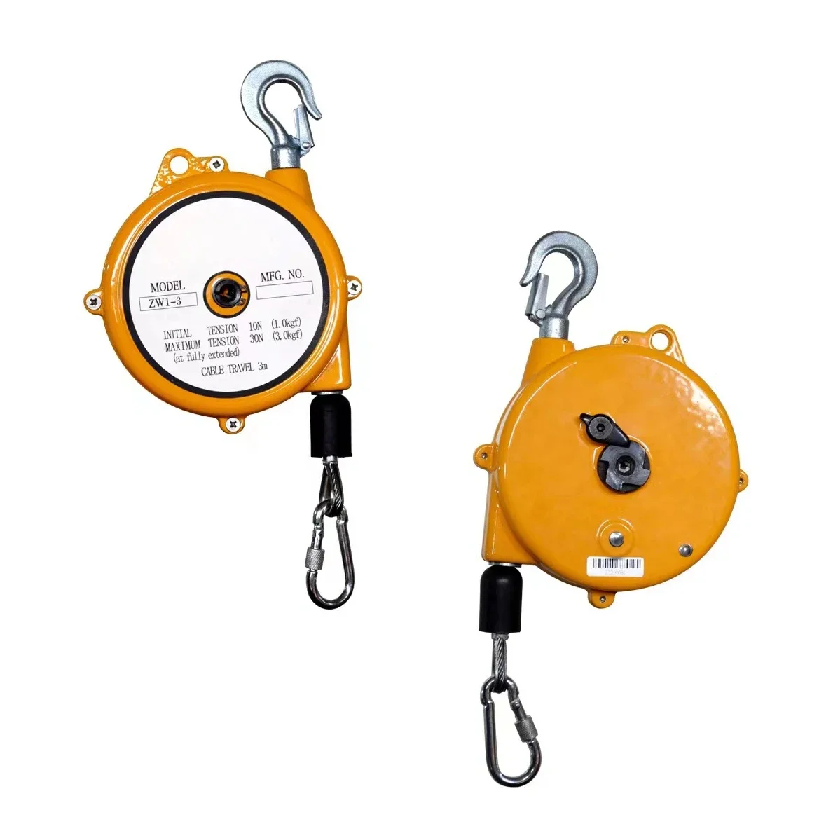 

Hot sales 3-5kg Self Locking Spring Balancer 3 Meter Stroke 6.6-11 Lbs