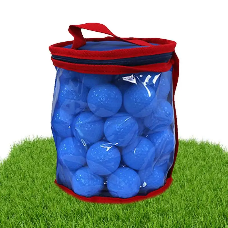 

Portable Golf Bags 25/50 Ball Carrying Zipper Pouch Storage Bag For Golfer Outdoor Sports Gift Table Teenis Storage Bag