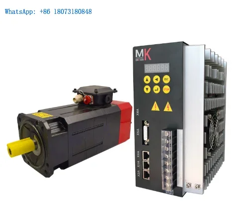 ATC spindle servo motor 3.7kw servo motor high torque Milling Spindle engine and controller cnc controller