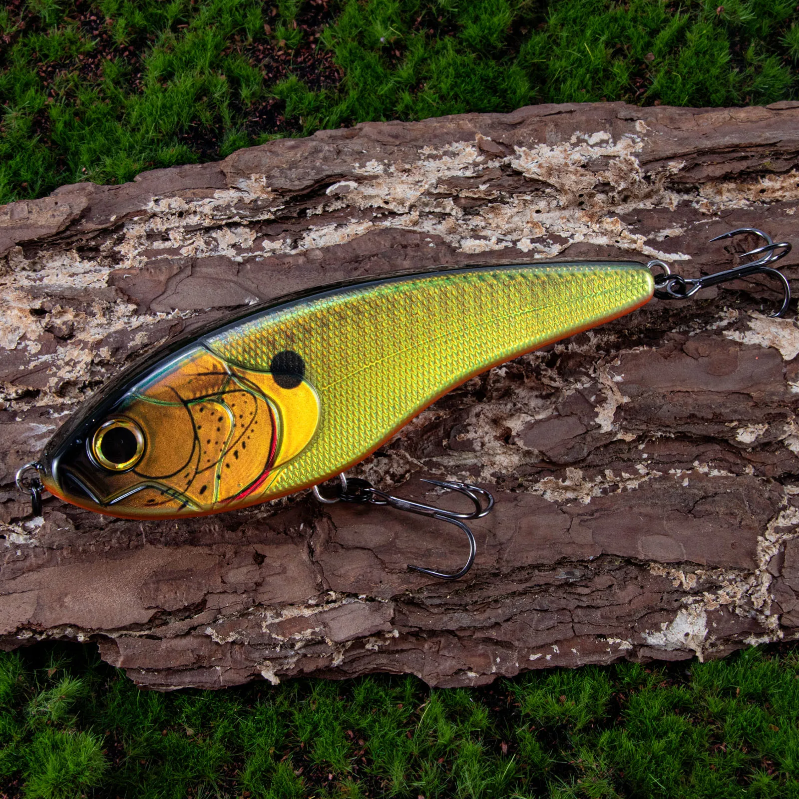 130 mm/57 g Jerkbait-Angelköder, langsam sinkender Wobbler für Hecht, Zander, Forellenköder, Süßwasser, Salzwasser, Kurbelköder – Detail 10
