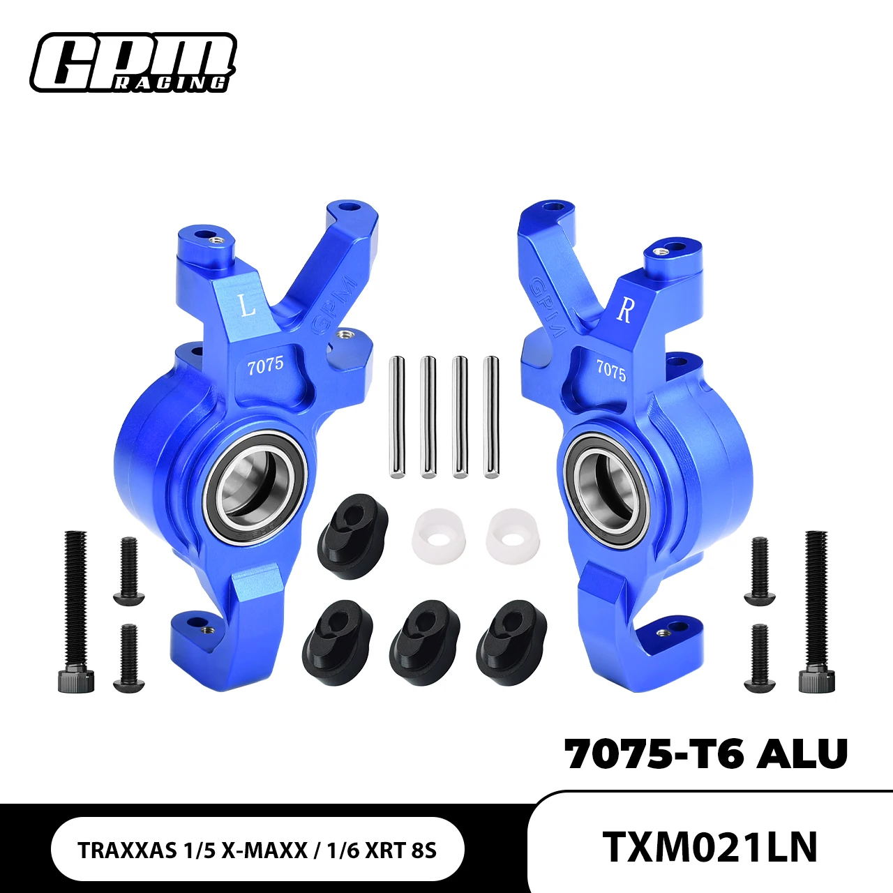 

GPM Aluminum 7075 Front Oversized Steering Block For TRAXXAS X-Maxx 6S 8S XRT