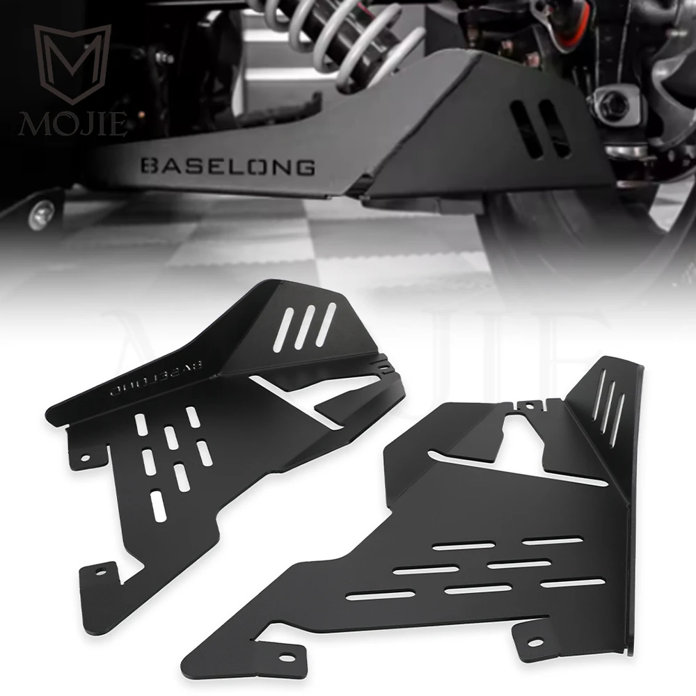 

2018-2025 2024 2023 Aluminum Front Splash Guard Protectors A-Arm Protector For Can-Am Ryker 600 900 Sport & Ryker Rally Edition