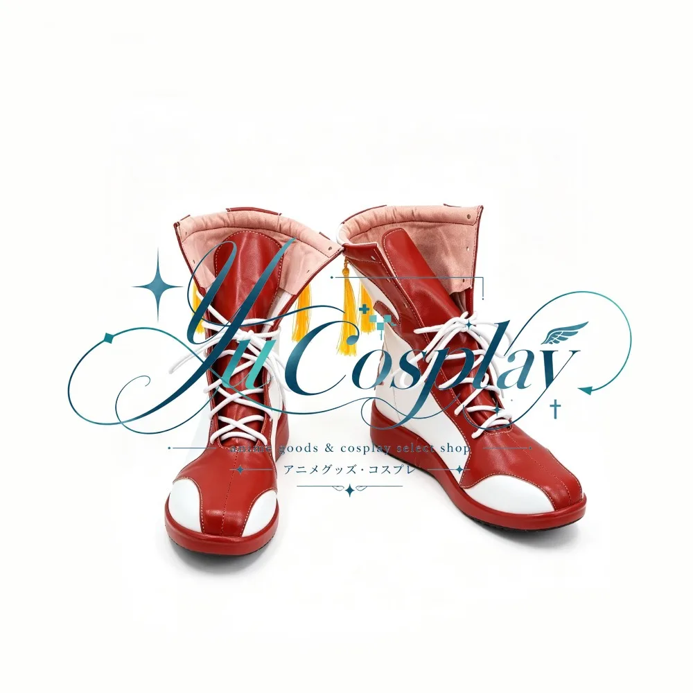 Knockout Boots Cosplay Shoes Game Inspired Footwear Custom Design Music Event Performance Wear