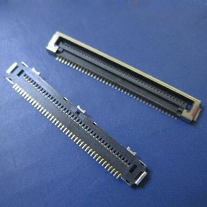 LCD Screen LVDS Socket 0.5 Spacing 40P Plug Vertical Plated Gold Plate End / Line End LVDS Connector Patch Type