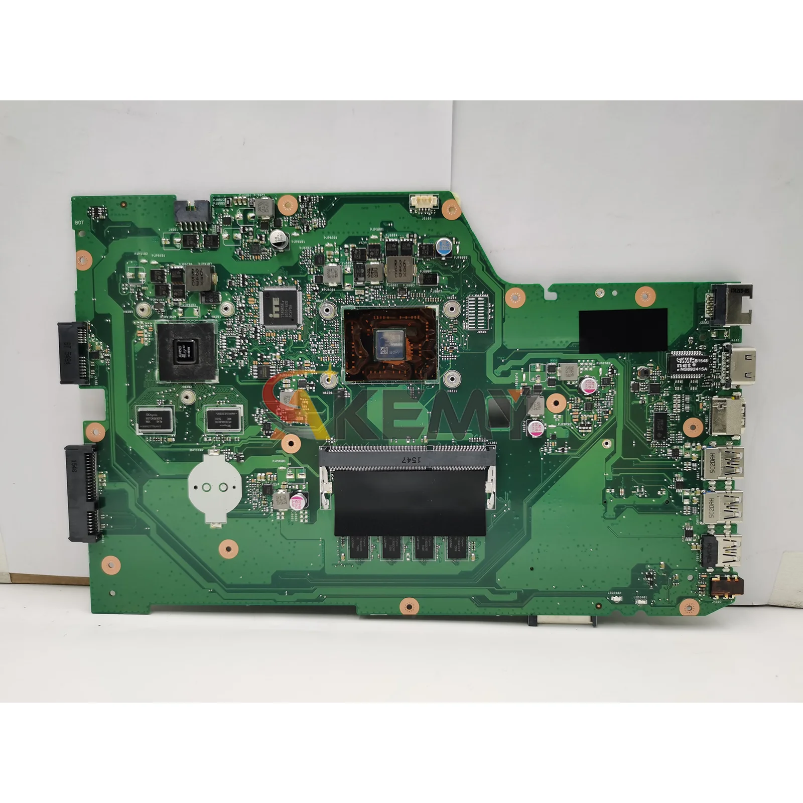 Placa base para ordenador portátil X751YI para ASUS VivoBook A751Y D751Y K751Y X751Y X751YI con CPU A6 A8 A9 100% pruebas OK envío rápido