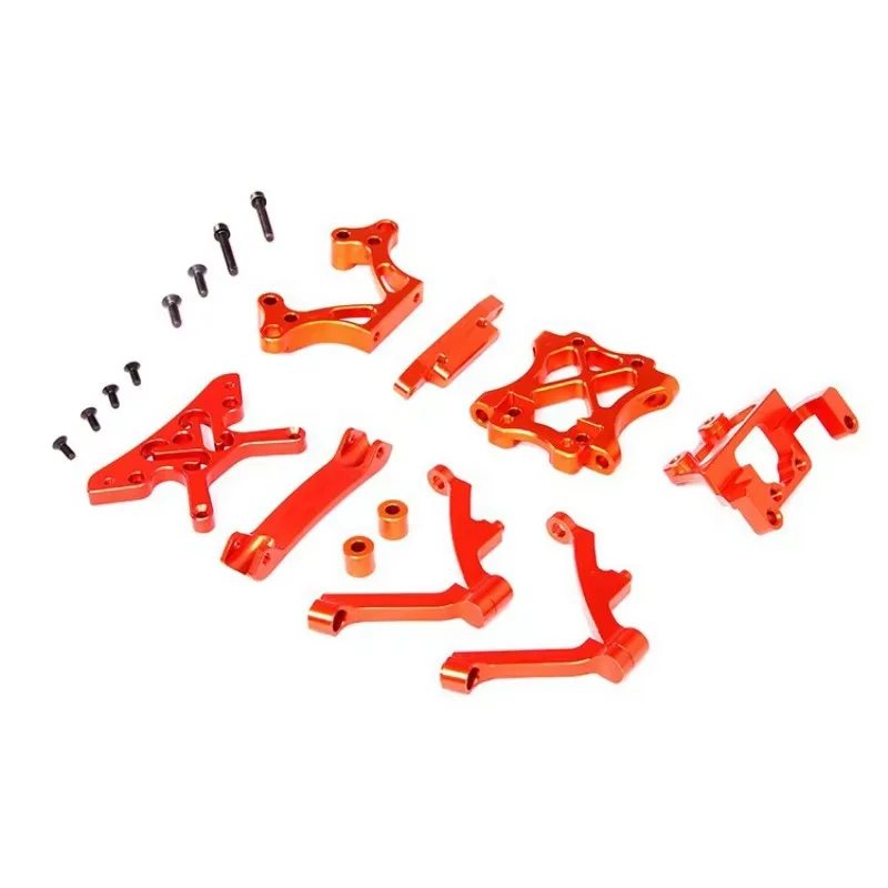 Комплект передних головок из сплава Rovan, комплект рычагов амортизационной башни для Rofun HPI KM Baja 5B 85051 Комплект передних головок из сплава Rovan, комплект рычагов амортизационной башни для Rofun HPI KM Baja 5B 85051