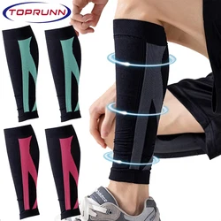 1Pair Calf Compression Sleeves for Men & Women (20-30mmhg) - Leg Compression Sleeve for Running, Cycling, Shin Splints Support