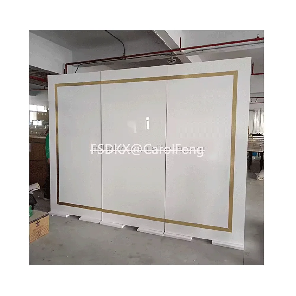 FSDKX Acrylic Wedding Background Backdrop Stand For Wedding Events Wedding Backdrop Design