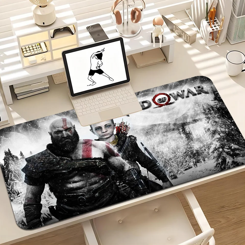 G-God Of WarS Games Gamer Mousepad Boy Pad Natural Rubber Gaming Mousepad Desk Mat Size For Gameing World Of Tanks CS GO Zelda