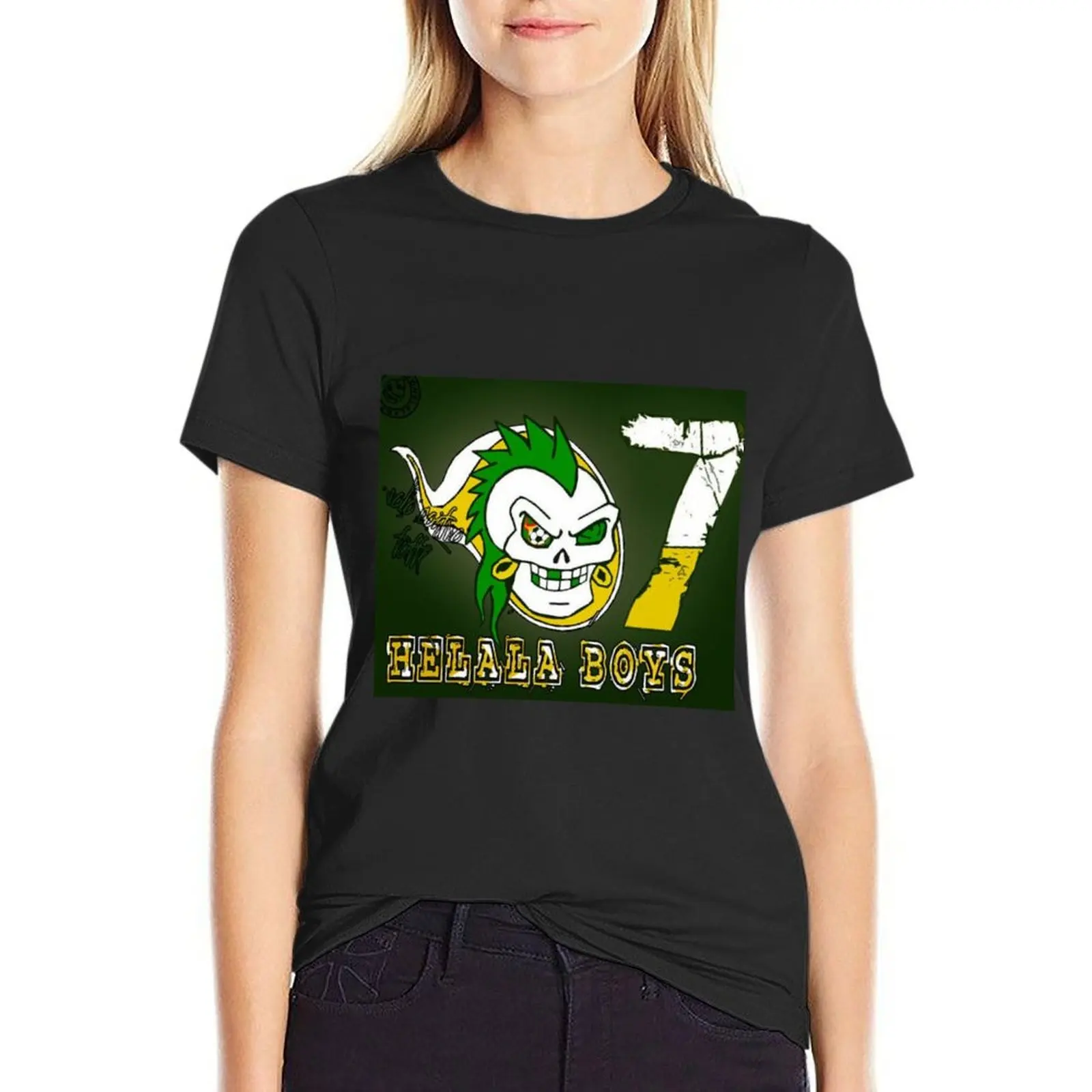 

Kac kenitra helala boys 59 T-Shirt tees cute tops Blouse Aesthetic clothing western t shirts for Women
