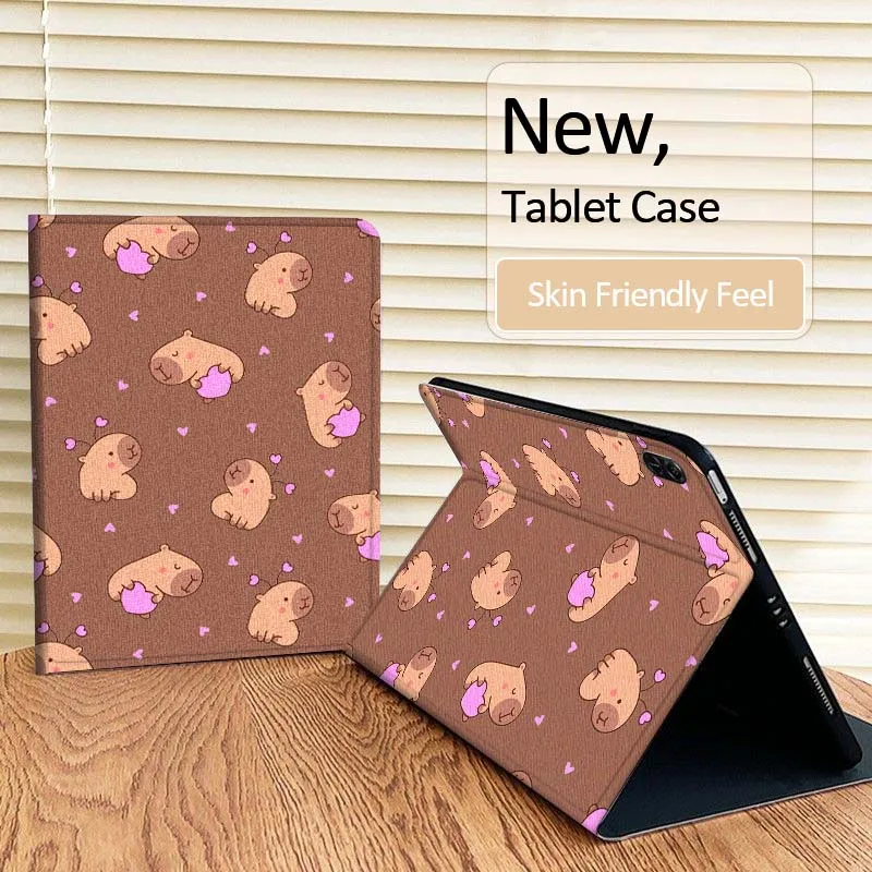Cartoon anime capibala Tablet Case For Honor Tab Pad 6 7 8 9 X8 V7 V8 X9 13 X8a X9a Pro 10 Magic GT GT2 10.1 13.3 Inch