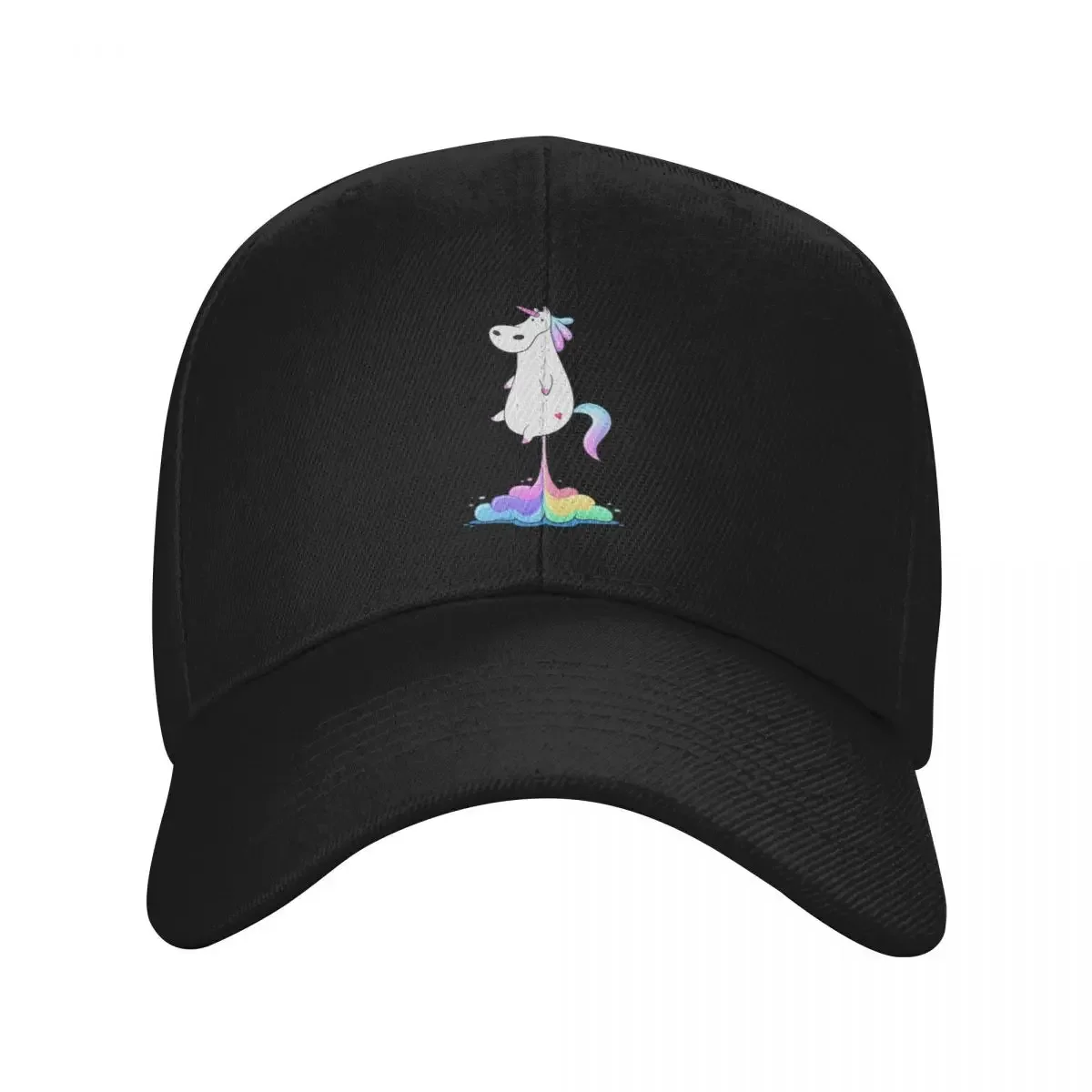 Unicorn Fart Baseball Cap black Streetwear Custom Cap designer cap Men Luxury Brand Women's