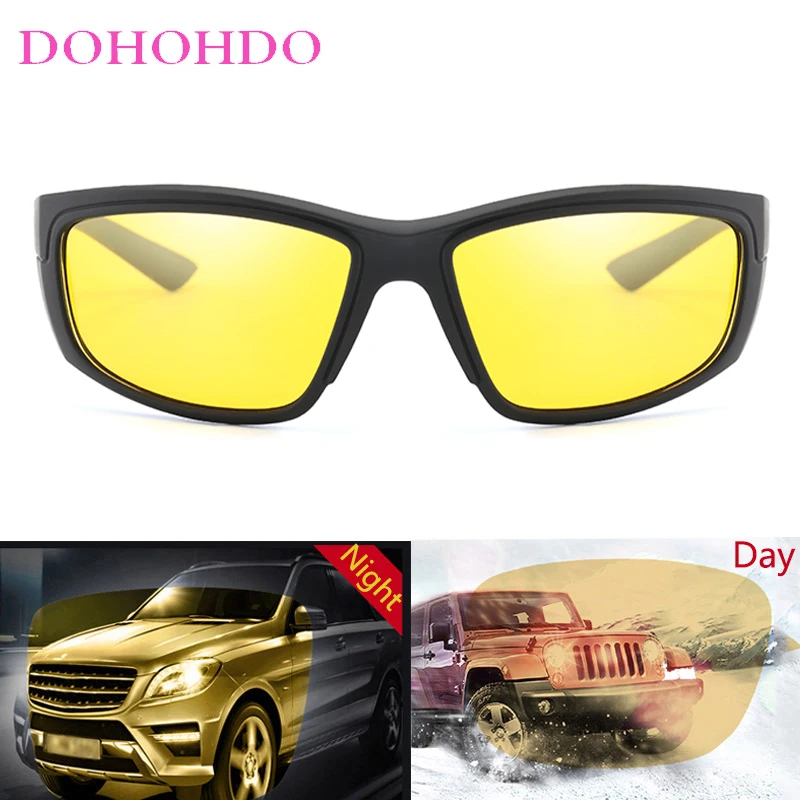 Picture 4: Brand Driver Night Vision Goggles Men Woman Polarized Sunglasses Anti Glare Car Driving Glasses Eyeglasses UV400 Gafas De Hombre