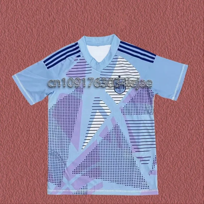 

MOTO- Parent Outfit European Cup Spain Team Jersey National Team Special Edition Football Training Uniform Comfortable Jersey