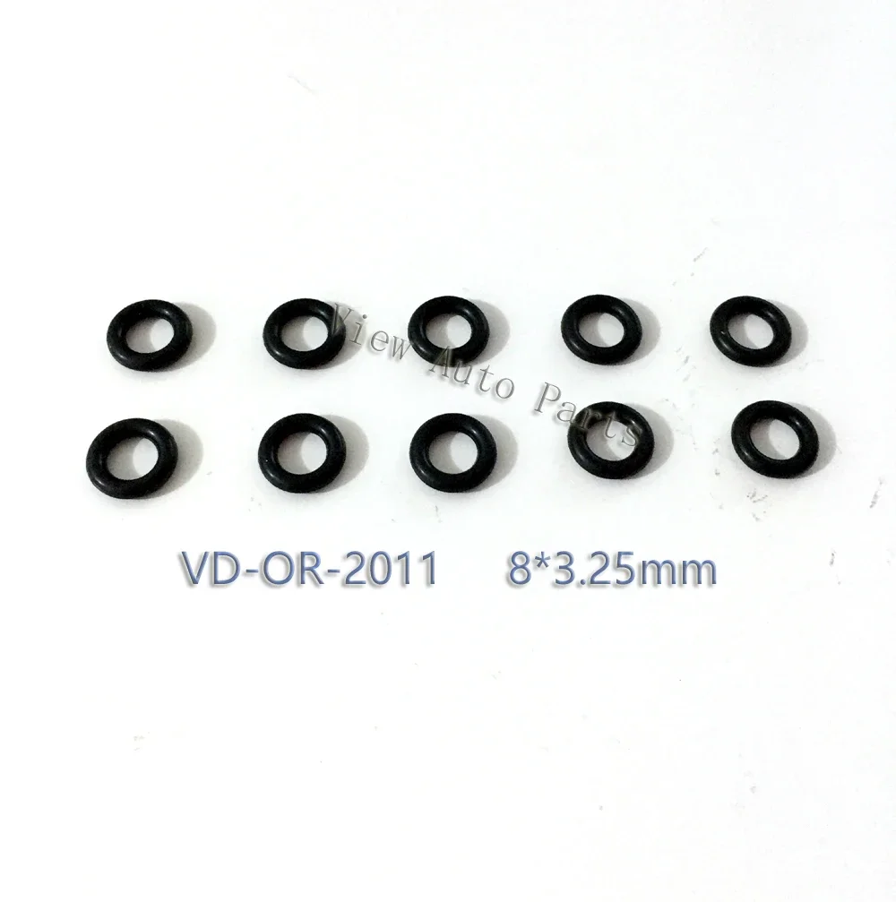 

100pcs For Japan Car Injector FKM O'Rings ORings O Rings Top Quality Fuel Injector Repair Service Kits 8*3.25mm VD-OR-21006