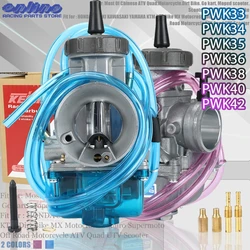 Motorcycle Carburetor PWK 33 34 35 36 38 40 42mm Racing Parts Scooters FOR KEIHI Dirt Pit Bike ATV with Power Jet Used 250cc