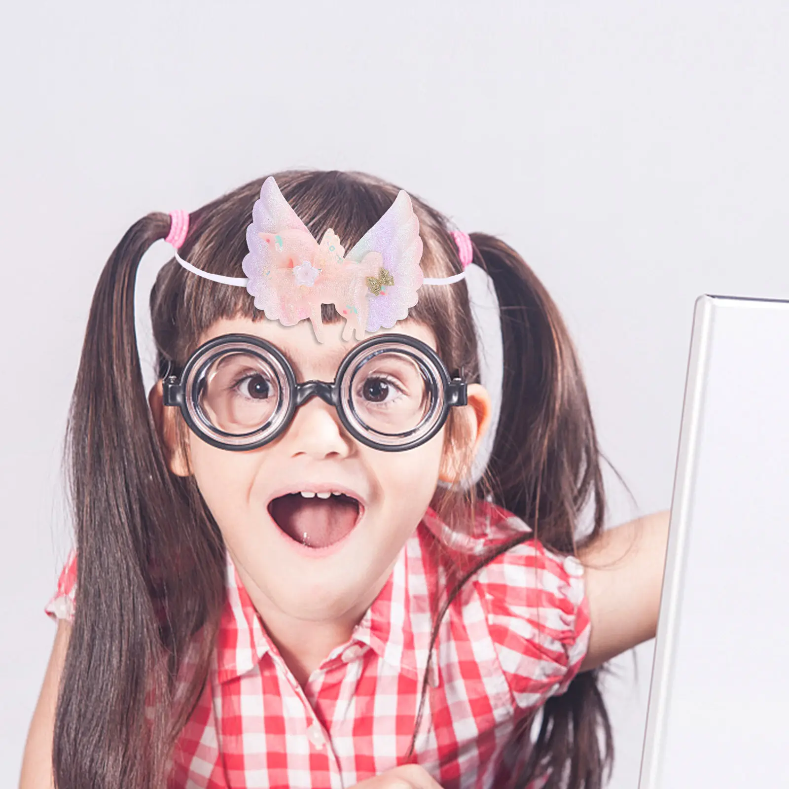 

1Set Cute Easter Headband Set Rabbit Ear Unicorn Wing Decorative Hair Accessories for Woman Holiday