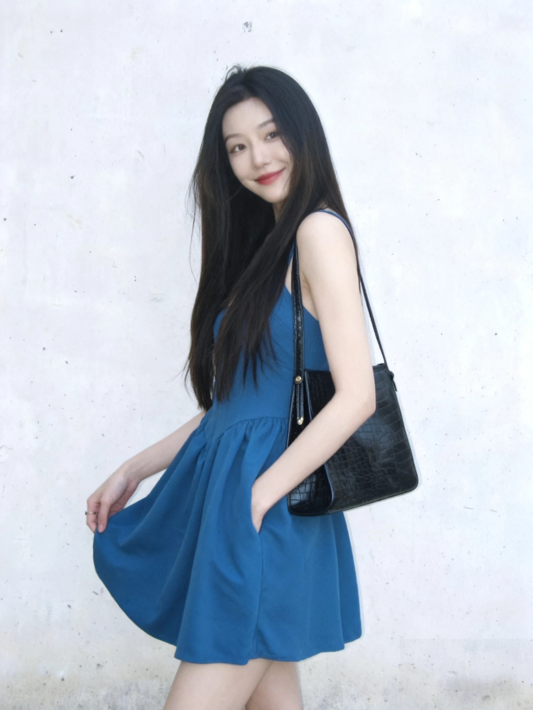 เดรสแขนกุดผู้หญิงลายดอกกุหลาบสไตล์สปริงถักโครเชต์ทรงฟูเอวเอ็มไพร์สำหรับปิกนิกสไตล์โมริเกิร์ลลายป่าสไตล์คอทเทจคอร์