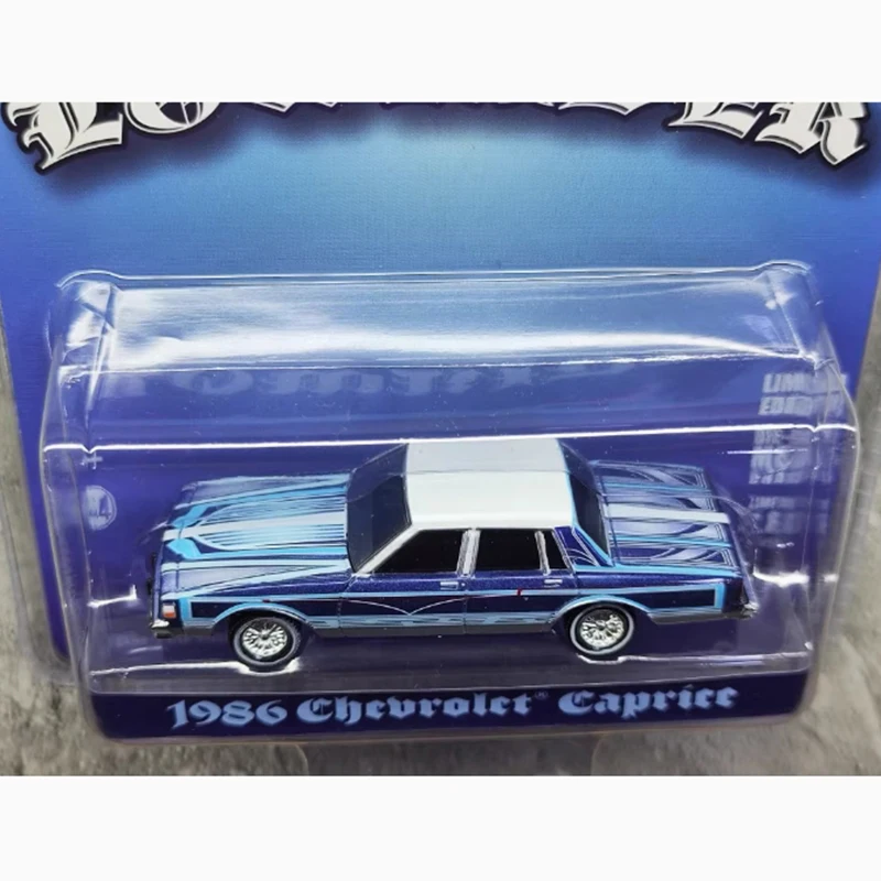 

Greenlight 1:64 1986, модель автомобиля Caprice, литой под давлением сплав металла, статический дисплей, классический автомобиль, коллекция игрушек для взрослых