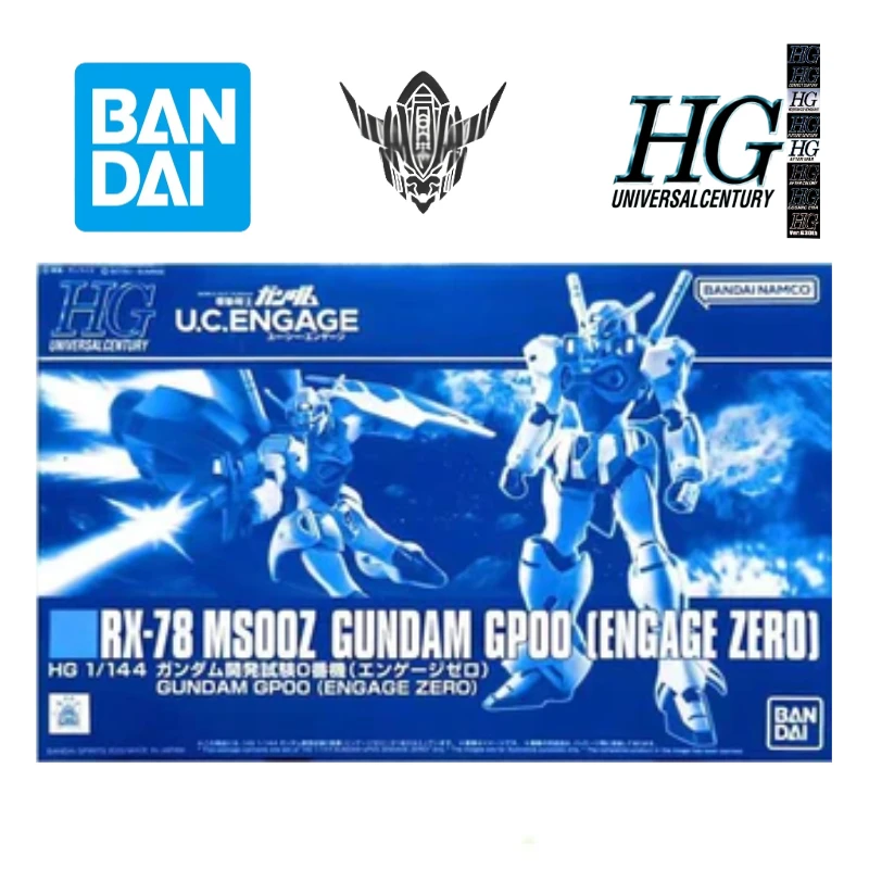 

Bandai Original 1/144 HG HGUC RX-78 MS00Z Development Test No. 0 Machine Assembly model collect Holiday Gifts Trendy toys