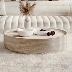 Round Nordic Coffee Tables Modern Design Floor Minimalist Side Table Living Room Mesas De Centro Para Sala Room Furniture