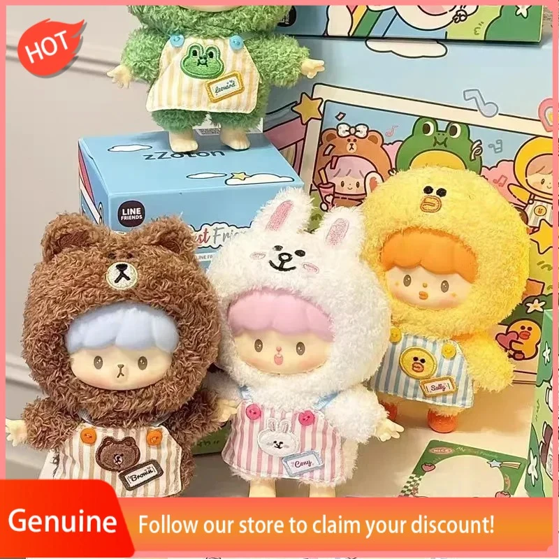 

New Genuine Zzoton My Best Friend Series Vinyl Doll Blind Box Toy Kawaii Mystery Model Ornaments for Girl Surprised Gift